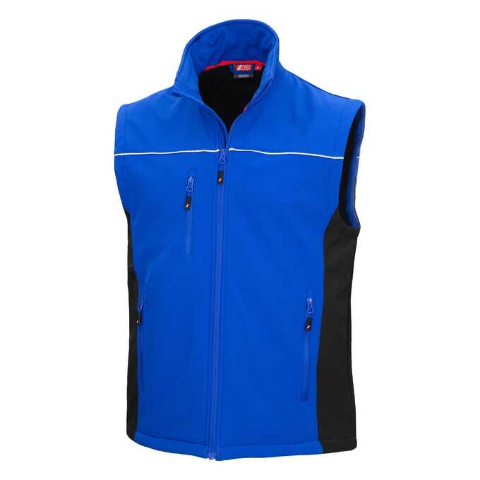 Kamizelka robocza softshell Nitras Motion Tex Light 7166, niebieska