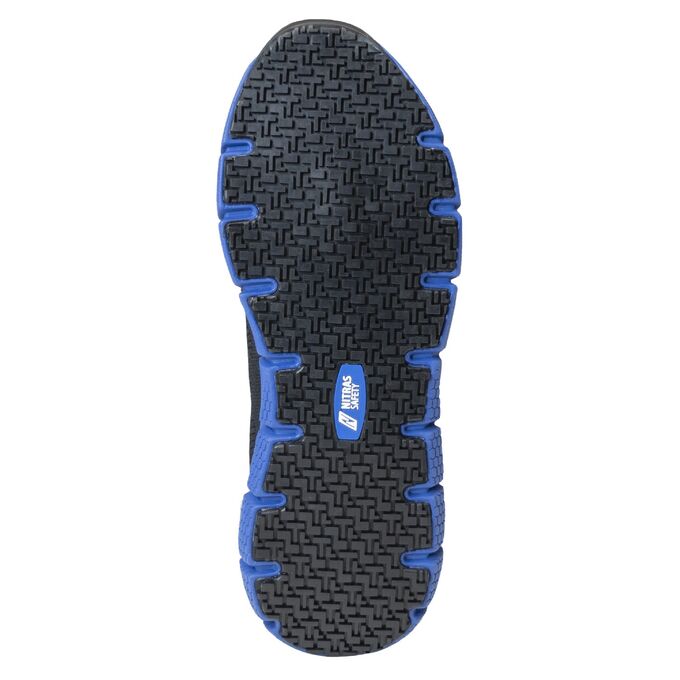 Półbuty robocze Nitras Sonic Step 7440 S1P ESD SRC, czarno-niebieskie