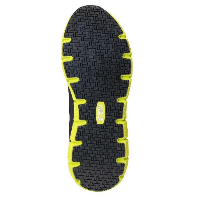Półbuty robocze Nitras Sonic Step 7440 S1P ESD SRC, czarno-zielone