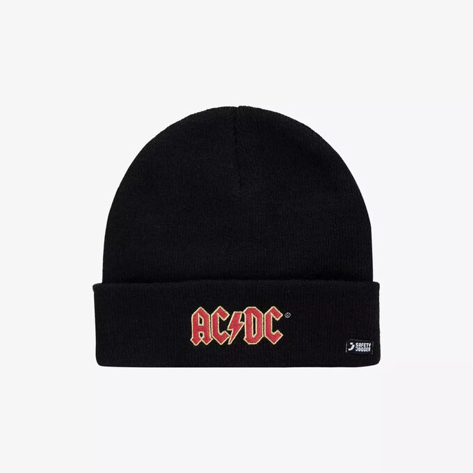 Czapka zimowa AC/DC Safety Jogger ACNEVADA, czarna/czerwona
