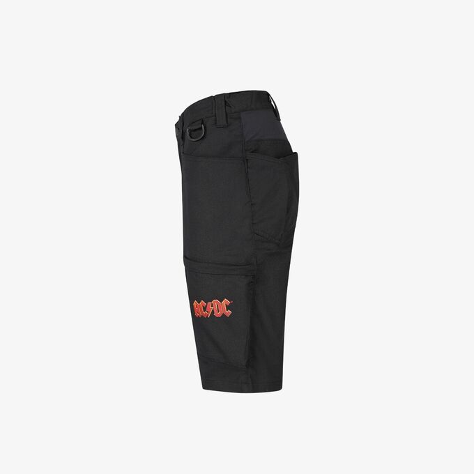 Spodenki robocze AC/DC Safety Jogger ACOAKSHORT, czarne/czerwone