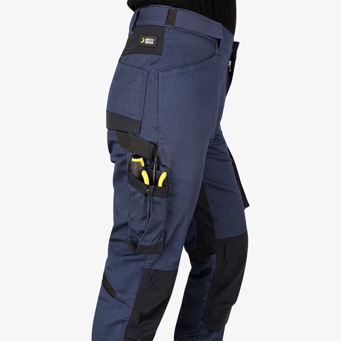 Spodnie robocze Safety Jogger Deneb DENTROM, granatowe/czarne