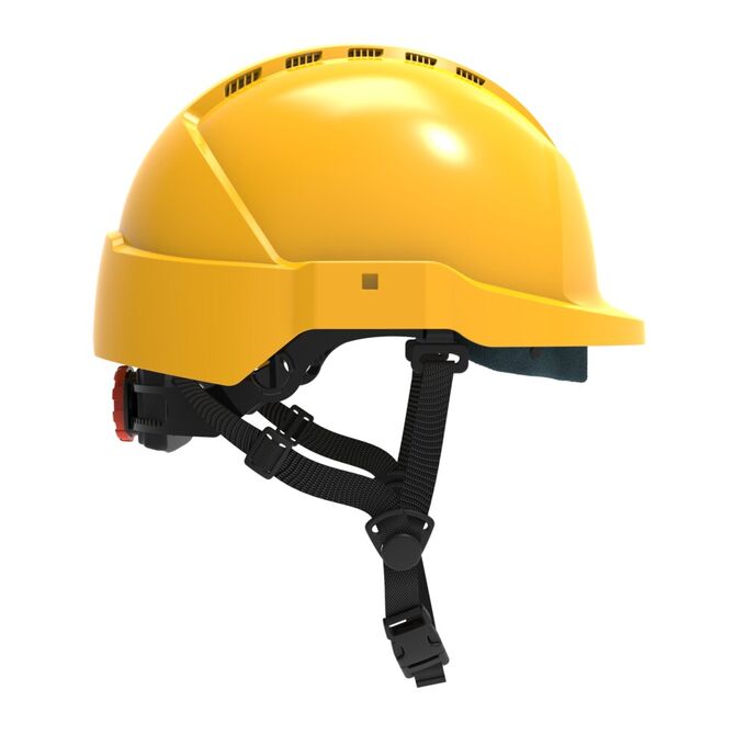 Kask ochronny PROTEKT ATRA 10V, żółty