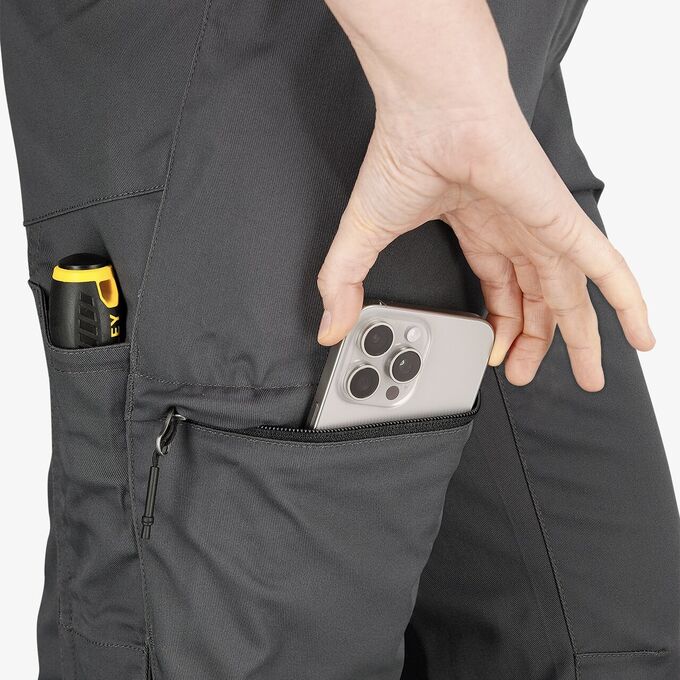 Spodnie robocze damskie Safety Jogger Kasai KASSTROW, ciemnoszare