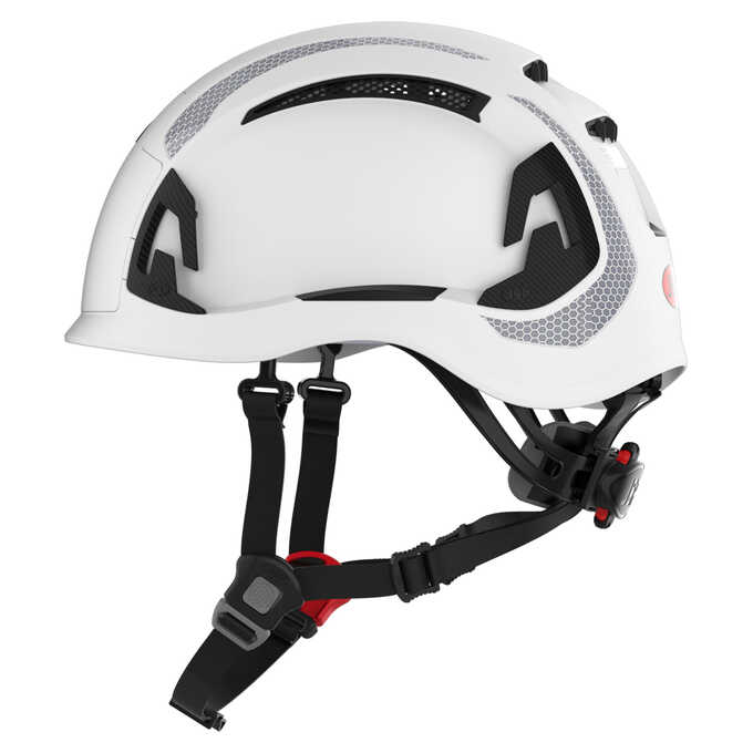 Kask ochronny JSP  EVO® ALTA™ Dualswitch™ ARD170-400-100 wentylowany, biały