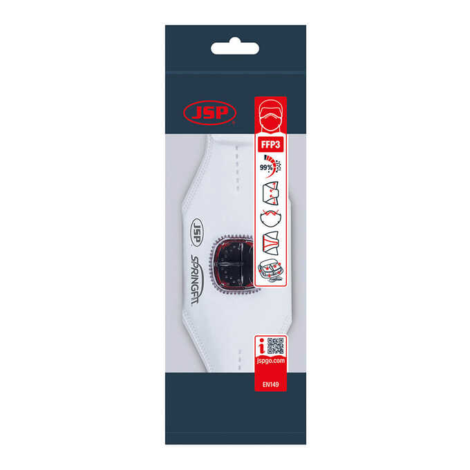 Maska przeciwpyłowa JSP Springfit Typhoon 435ML FFP3 BGA182-206-N00