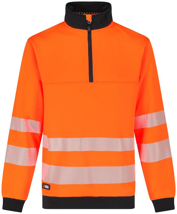 Bluza robocza ostrzegawcza Safety Jogger Scuti SCUHVSWTR, neonowa pomarańczowa