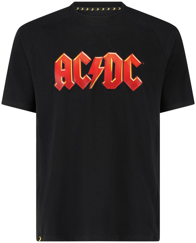 Koszulka robocza AC/DC Safety Jogger ACXOAKTSM, czarna/czerwona