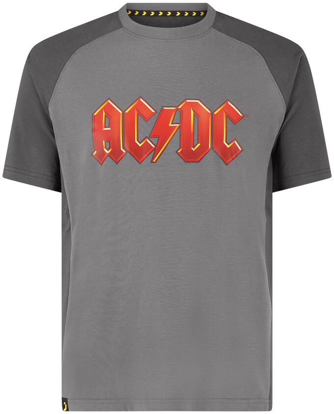 Koszulka robocza AC/DC Safety Jogger ACXOAKTSM, szara/czerwona