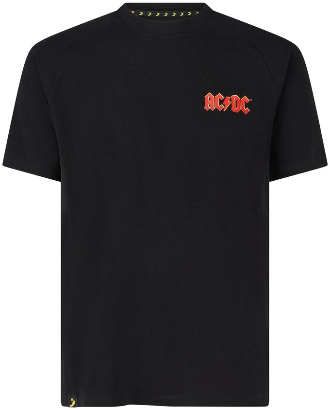 Koszulka robocza AC/DC Safety Jogger ACOAKTSM, czarna/czerwona