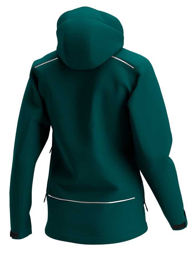 Kurtka damska softshell Safety Jogger Kasai KASSSHLW, turkusowa