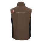 Kamizelka robocza softshell Nitras Motion Tex Light 7167, brązowa