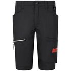 Spodenki robocze AC/DC Safety Jogger ACOAKSHORT, czarne/czerwone