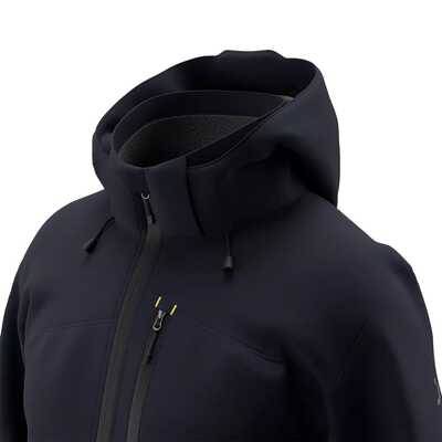 Kurtka robocza męska typu Softshell Safety Jogger Kasai KASSSHLM, kolor granatowy