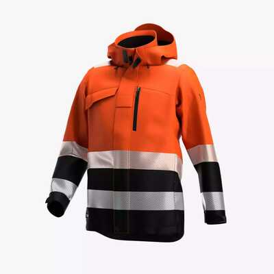 Kurtka robocza ostrzegawcza Safety Jogger Scuti Hi-Vis SCUHVWJACM-489 011919, pomarańczowo-czarna