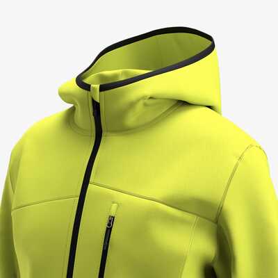 Bluza robocza z kapturem ostrzegawcza Hi-Vis Safety Jogger Scuti SCUHVHOOD-YEL 012555, żółta