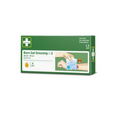 Opatrunek hydrożelowy na oparzenia Cederroth Burn Gel Dressing, art. 901900, 2szt/10x10cm