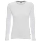 Koszulka robocza damska z długim rękawem Promostars K Ladies Voyage 21403, biała.