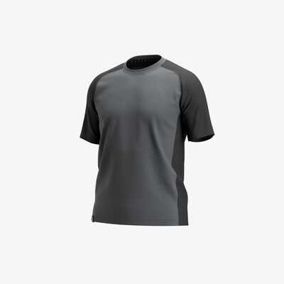 Koszulka robocza termoaktywna T-shirt męski Safety Jogger OAK 011688, szaro-ciemnoszara