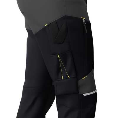 Spodnie robocze Safety Jogger Oak Cargo OAKCTROM, ciemnoszare/ciemnogranatowe
