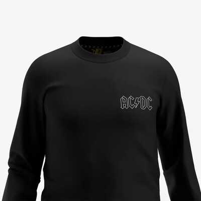 Bluza robocza AC/DC Safety Jogger 012829 ACCREWNECK-157, czarna