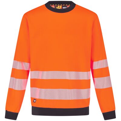 Bluza robocza ostrzegawcza Safety Jogger Scuti SCUHVCNSWT, neonowa pomarańczowa
