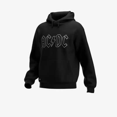 Bluza robocza z kapturem AC/DC Safety Jogger 012827 ACXHOODIE-157, czarno-biała