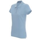 Koszulka damska polo Promostars Ladies' Cotton 42195, jasnoniebieska