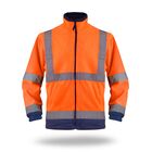 Polar ostrzegawczy Mark the helper Fleece 77600, neonowy pomarańczowo/granatowy