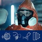 Zestaw lakierniczy Drager X-plore 3300 + filtry A2 P3 R D (2szt) (R57793), rozm. M