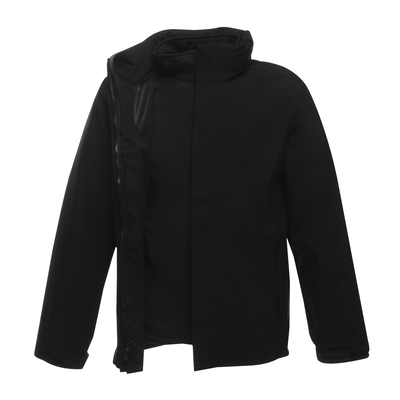 Kurtka softshell 3w1 Regatta Kingsley TRA143, czarna