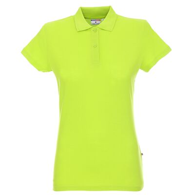 Koszulka damska polo Promostars Ladies' Cotton 42195, limonkowa