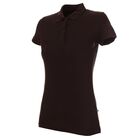 Koszulka damska polo Promostars Ladies' Cotton 42195, ciemnobrązowa