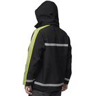 Kurtka robocza softshell Mark the Helper Black Fluo 77560, czarno-neonowo żółta
