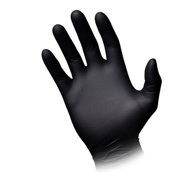 Jednorazowre rękawice nitrylowe Ampri Puracomfort Black 118-038 - 100 sztuk