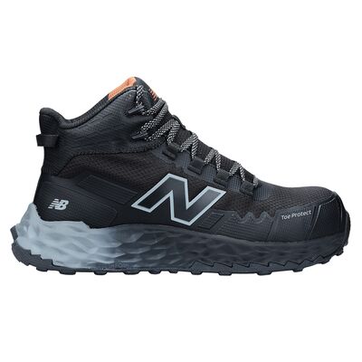 Damskie buty robocze New Balance Cremorne Mid Womens S3L HRO FO SC SR ESD, czarno-szare