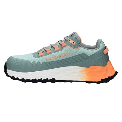Damskie buty robocze New Balance Cremorne Womens S3L HRO FO SC, zielono-pomarańczowe