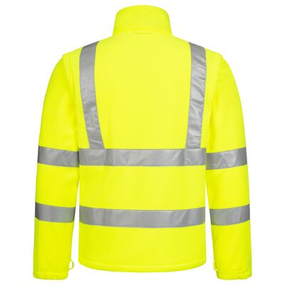 Polar roboczy ostrzegawczy 2w1 Nitras Motion Tex Viz 7061, neonowy żółty