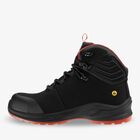 Trzewiki robocze Safety Jogger Modulo S3S MID SR SC ESD CI FO, czarno-czerwone