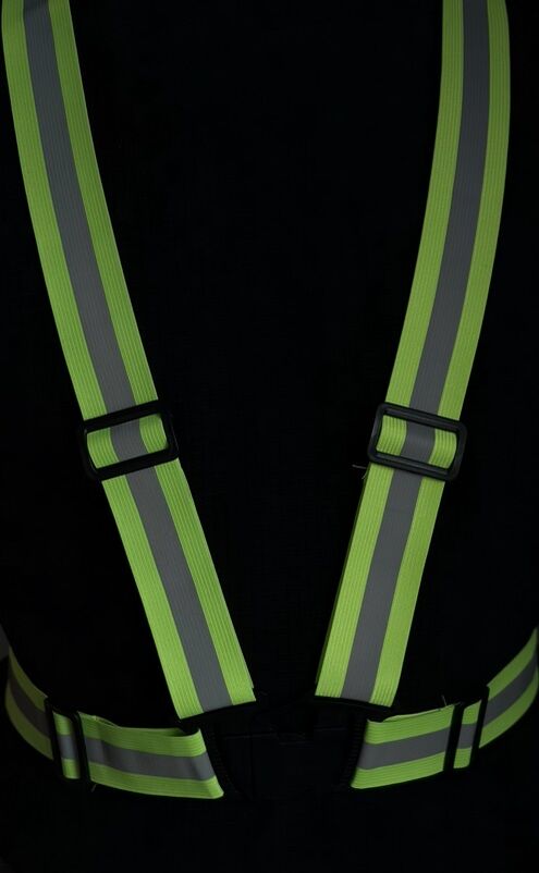 Szelki odblaskowe 3040, neonowo żółte