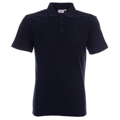 Koszulka polo Promostars Cotton 42250, granatowa