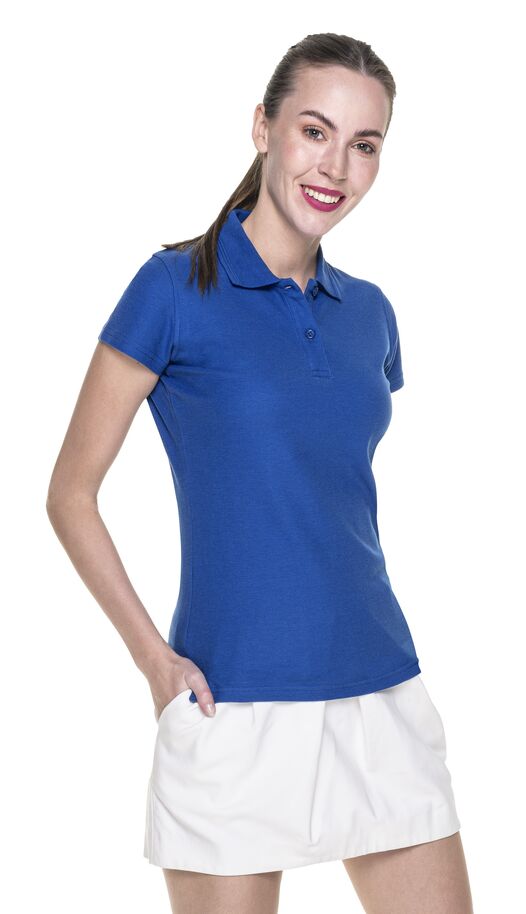 Koszulka damska polo Promostars Ladies' Cotton 42195, chabrowa