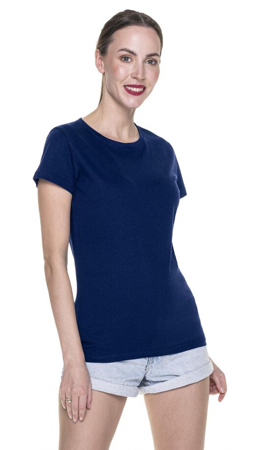 Koszulka robocza damska T-shirt Geffer 205 - 29005, granatowa