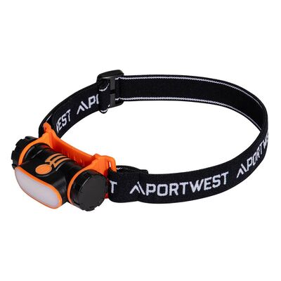 Latarka czołowa LED USB Portwest PA70 