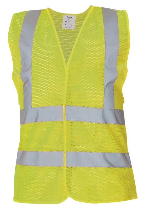 Kamizelka ostrzegawcza Cerva QUOLL Hi-Vis, neonowa żółta