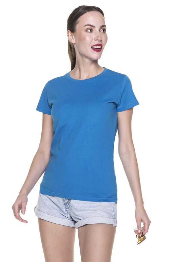 Koszulka robocza damska T-shirt Geffer 205 - 29005, jasnoniebieska