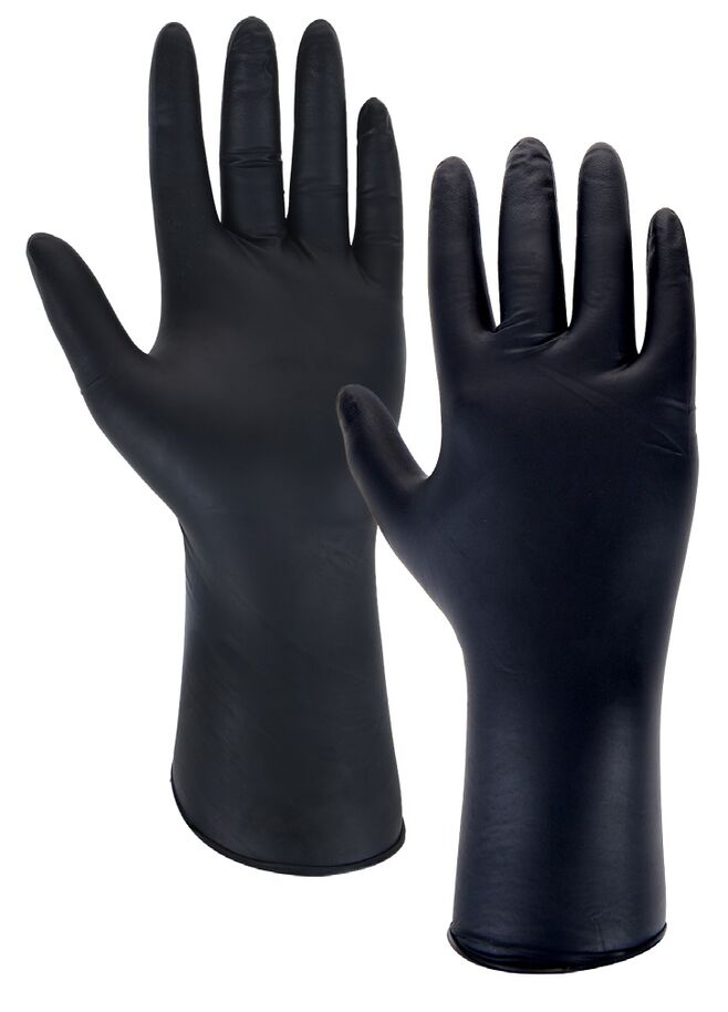 Jednorazowe rękawice nitrylowe antystatyczne KCL Dermatril Antistatic 770, 100 szt