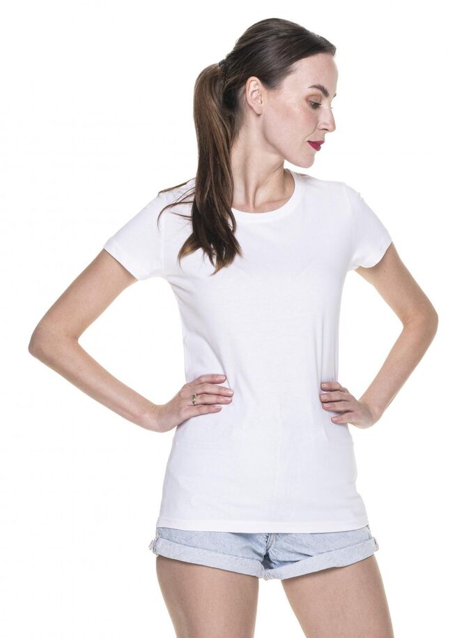 Koszulka robocza damska T-shirt Geffer 205 - 29005, biała