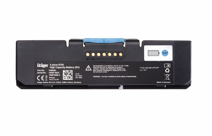 Akumulator Drager X-plore 8700 EX o zwiększonej pojemności (R59595)
