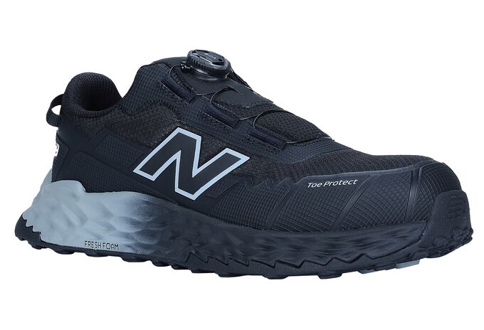 Buty robocze New Balance Cremorne BOA 2E, S3L ESD HRO FO SC SR, czarno-szare